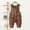 Coffee, variant on Overalls for Boys Wide-Leg Corduroy Overalls Sleeveless Jumpsuit 18-24 Months Toddler Girl Clothes