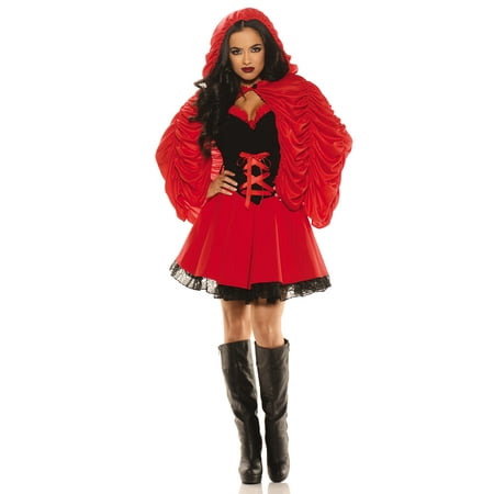 Little Red Sexy Storybook Character Adult Womens Halloween Costume