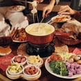thumbnail image 3 of Swissmar Lugano 9-Piece Fondue Set - Red, Cast Iron, 3 of 22