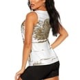 thumbnail image 3 of Hirioo Horse Rider In Field for Women's Workout Tank Top Sleeveless Workout Tops Athletic Gym Shirts-Small, 3 of 7