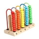 thumbnail image 2 of Juguete de de , juguete educativo clásico de madera para , aprender matemáticas, agregar restar para bebés, , , 5 varillas B Sunnimix Contar ábaco juguetes, 2 of 8
