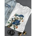 thumbnail image 3 of Blue Jay T-Shirt Women -John James Audubon Designs, Female Medium, 3 of 4