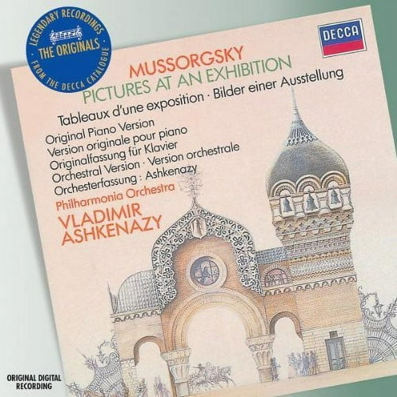 Vladimir Ashkenazy - Pictures at An Exhibition - Classical - CD