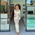 thumbnail image 4 of Vestido de Punto con Mangas Largas y Espalda Descubierta para Mujer M, 4 of 7