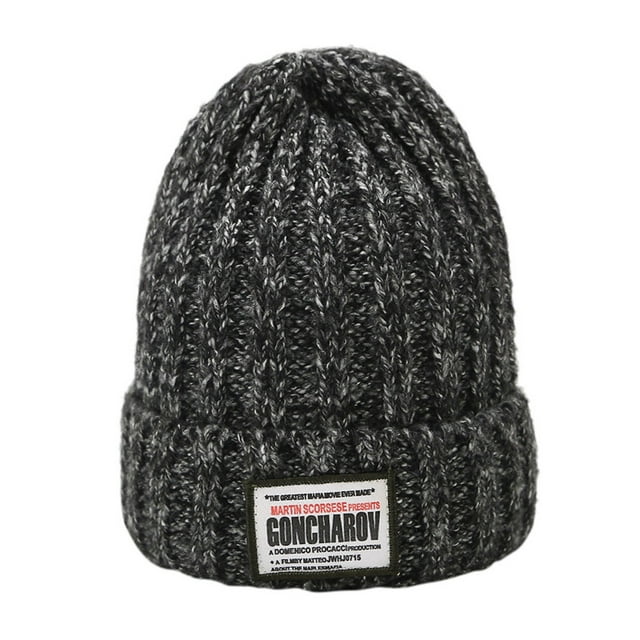 Ensemble Bonnet en Laine Mode Femme Hiver Tricoté Col Épais Chaud avec Cache-Oreilles