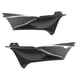 thumbnail image 4 of 2pcs Carbon Fiber Style Left and Right Side Air Duct Cover Fairing Insert Part Fit for Yamaha YZF R1 2002‑2003, 4 of 4