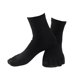 thumbnail image 3 of Calcetines cómodos de algodón de cinco dedos deportivos altos Sunnimix negro, 3 of 6