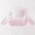 thumbnail image 6 of XBASW Kids Baby Hooded Sun Protection Jacket Toddler Sun Shirt UPF 50+ Sunsuits Gradient Color Rashguard for Boys Girls 2-7T, 6 of 10