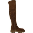 thumbnail image 2 of Nine West Womens Cellie Zipper Faux Suede Over-The-Knee Boots, 2 of 3