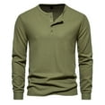 thumbnail image 2 of VJATTWR Shirts for Men,Mens Long Sleeve T Shirt,Big and Tall Shirts for Men,Print Crewneck Graphic Tee M, 2 of 4