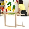 thumbnail image 3 of Tufting Frame, Making Frame Easy Installation Making By Stainless Steel Frame Oak Wood Texture Rug For DIY Craft Sewing Tufting Tapestry Rug Making, 3 of 8