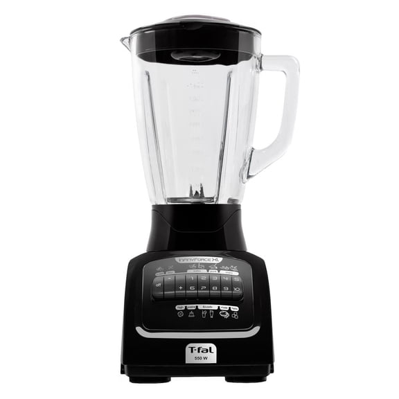 Licuadora T-fal InfinyForce XL Vidrio LN8208MX 10V Negra