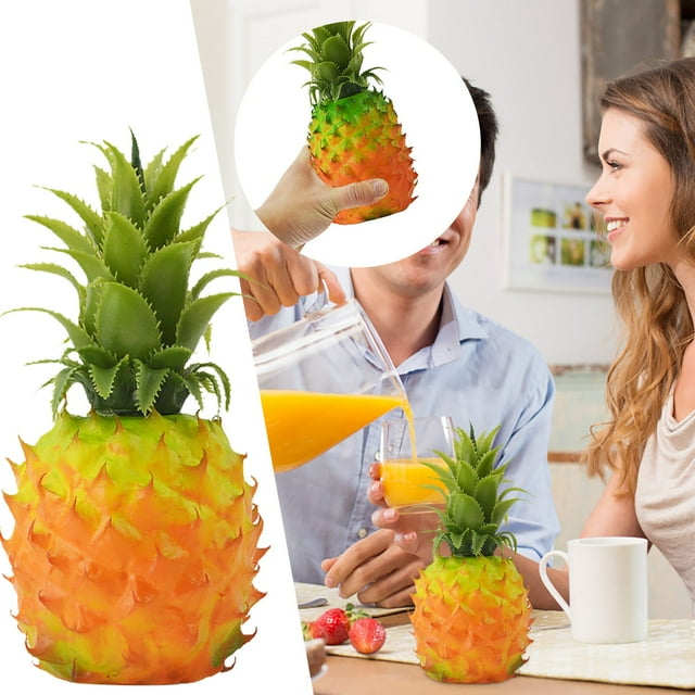 Party Decorations Artificial Pineapple Realistic Artificial Fruit Fake Pineapple For Home Cabinet Table Party Decoration