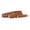 Umber Gold, variant on Women's Fashion Web Belt Buckle D Ring Braided Holeless Spring Winter Casual Belt Braided Belt Skinny Yellow X-Small-Large