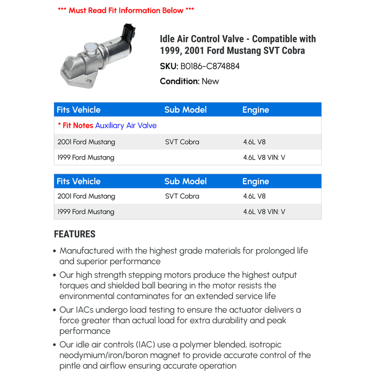 Premium Fuel Injection Idle Air Control Valve For Angola