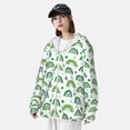 thumbnail image 3 of Balery St. Patrick's Day rainbows Sudadera ligera de manga larga con capucha y protección solar UPF 50+ para hombre y mujer, ideal para pesca y running-Small, 3 of 7