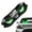 Green#-C08, variant on Solar Demon Eye LED Windshield Light, Waterproof Wireless Devil Eyes Warning Lamp, Dynamic Flicker Ambient Light, Solar & Type-C Charging, No Drill for Car Truck SUV(Green)