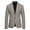 Gray, variant on Mens Suit Blazer Slim Fit Suits Jacket Shawl Lapel Collar Solid Button Wedding Dinner Prom Blazer Jackets Gray