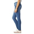 thumbnail image 3 of WallFlower Women's Ultra Skinny Mid-Rise Insta Soft Juniors Jeans (Standard and Plus), 3 of 9