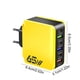 thumbnail image 3 of European Standard 65W Multi Port Fast Charging Charger 6-in-1 USB Fast Charging Head Compatibled With Multiple Devices, 3 of 6