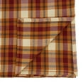thumbnail image 4 of Fennco Styles Autumn Harvest Plaid Design 100% Cotton Tablecloth 70"W x 70"L, 4 of 4