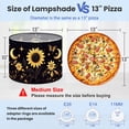 thumbnail image 2 of Linen Drum Lampshades Boho Butterfly Floral Vintage Aesthetic Retro Moth Sunflowers Crescent 13"x13"x10" Light Shade for Table Lamps Floor Lamp Shades Lampshade Replacement Assembly Required, 2 of 8