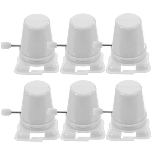 6pcs MOVIMIENTO DE PLÁSTICO PLASTHTHING CLAY CRAY CABLACIÓN PEQUEÑO Movimiento para el bricolaje