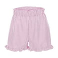 thumbnail image 5 of KyCheLot Loose Summer Shorts for Women Stripe Elastic High Waist Cute Casual Shorts, 5 of 6