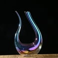 thumbnail image 2 of carafe decanter, Gift, Accessories, Hand-Blown Decanter, for Restaurant, Desktop, Kitchen , (1500ml) - Colorful, 2 of 8