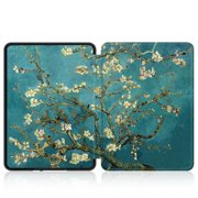 Case for All New Kindle 10th Generation Gen 2019 Release - Will Not Fit Kindle Paperwhite or Oasis, Smart Cover with Auto Sleep & Wake for Amazon 6 Display E-Reader (Almond Blossom - Van Gogh)