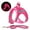 Pink, variant on LED Dog Harness Rechargeable, Lighted Dog Vest Harness for Night Walking,Reflective Safety Vest for Small Dogs,Adjustable Soft Mesh