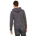 thumbnail image 2 of The Bella + Canvas Unisex Poly-Cotton Fleece Pullover Hoodie - DK GRAY HEATHER - M, 2 of 2