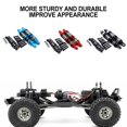 thumbnail image 1 of Baohd RCGOFOLLOW Alliage d'Aluminium Résistant à l'Usure avant Amortisseur Arrière Résistant à l'Usure Rc Amortisseur Arrière avant pour 1/10 RGT Bleu Foncé, 1 of 6