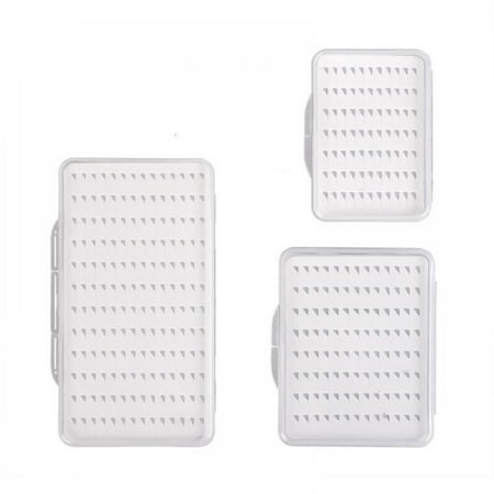 Forzero Transparent Ultra-Thin Fly Fishing Flies Box 77/104/168 Grids Portable Flying Fishhook Case Fishing Lure Tackle Boxes Fishing Accessories