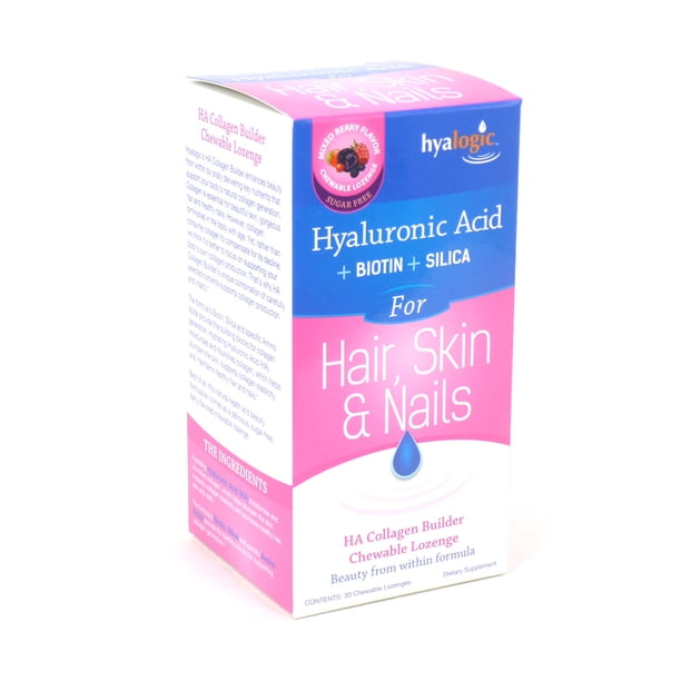 Hyalogic Hyaluronic Acid for Hair Skin and Nails Mixed Berry Flavor