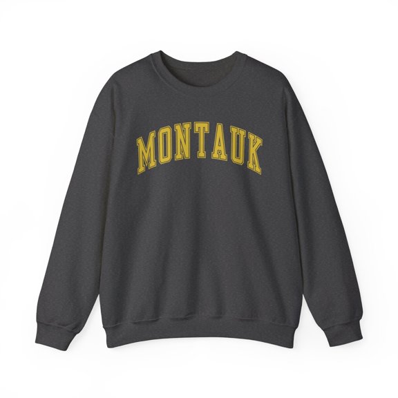 Montauk New York Sweatshirt Gifts Crew Neck Shirt Long Sleeve Unisex