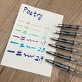 thumbnail image 5 of 8 Size Calligraphy Parallel Pen Art Flat Tip Tibetan Arabic Fountain Pen Writing Pen for Gothic Letter Caligraphy Stationery transparent 1.9mm, 5 of 6