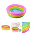 thumbnail image 4 of PVC Inflatable Pool, Small Inflatable Pool, For Playing Bathing Fishing Toy, 4 of 8