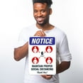 thumbnail image 2 of Social Distancing Sign, Maintain Proper Social Distancing 6 Feet, 10x14 Aluminum, 2 of 8