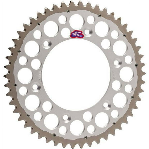 Renthal TwinRing Rear Sprocket Silver 51 Tooth (1500-520-51GPSI)