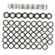thumbnail image 2 of Kit De Hardware Para Monopatín, Hierro, 56 Piezas, Anillos De Velocidad, Hardware Para Monopatín, Fijación Segura A Prueba De Desgaste Para Mantenimiento, 2 of 7