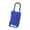 Blue, variant on 4 Digit Combination Padlock Portable Password Lock Keyless Unlocks AntiTheft Padlock for Backpacks Gym School Lockers
