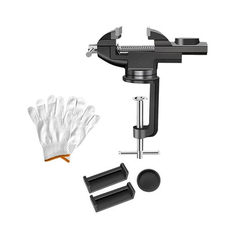 

jicheng Table Vise 360 degree Mini Repair Tool Clamp on Vise for Model Building Work Craft