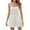 Beige, variant on BLVB Women Summer Casual Square Neck Rompers Sleeveless Spaghetti Strap Smocked Shorts Jumpsuit with Pockets Outfits Clothes