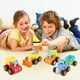 thumbnail image 3 of Push and Go Friction Powered Car Toys, Tractor, Bulldozer Truck, Cement Mixer, Dump Truck for Kids Gift, 4 Pack, 3 of 4
