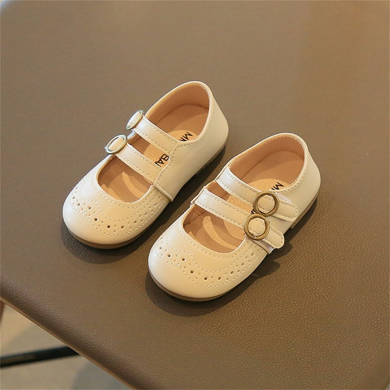 Tan Boots for Kids Desert Boots Kids Summer And Autumn Girls Boots Cute Flat Hollow Hollow Breathable Comfortable Casual Leather Boots for Toddler