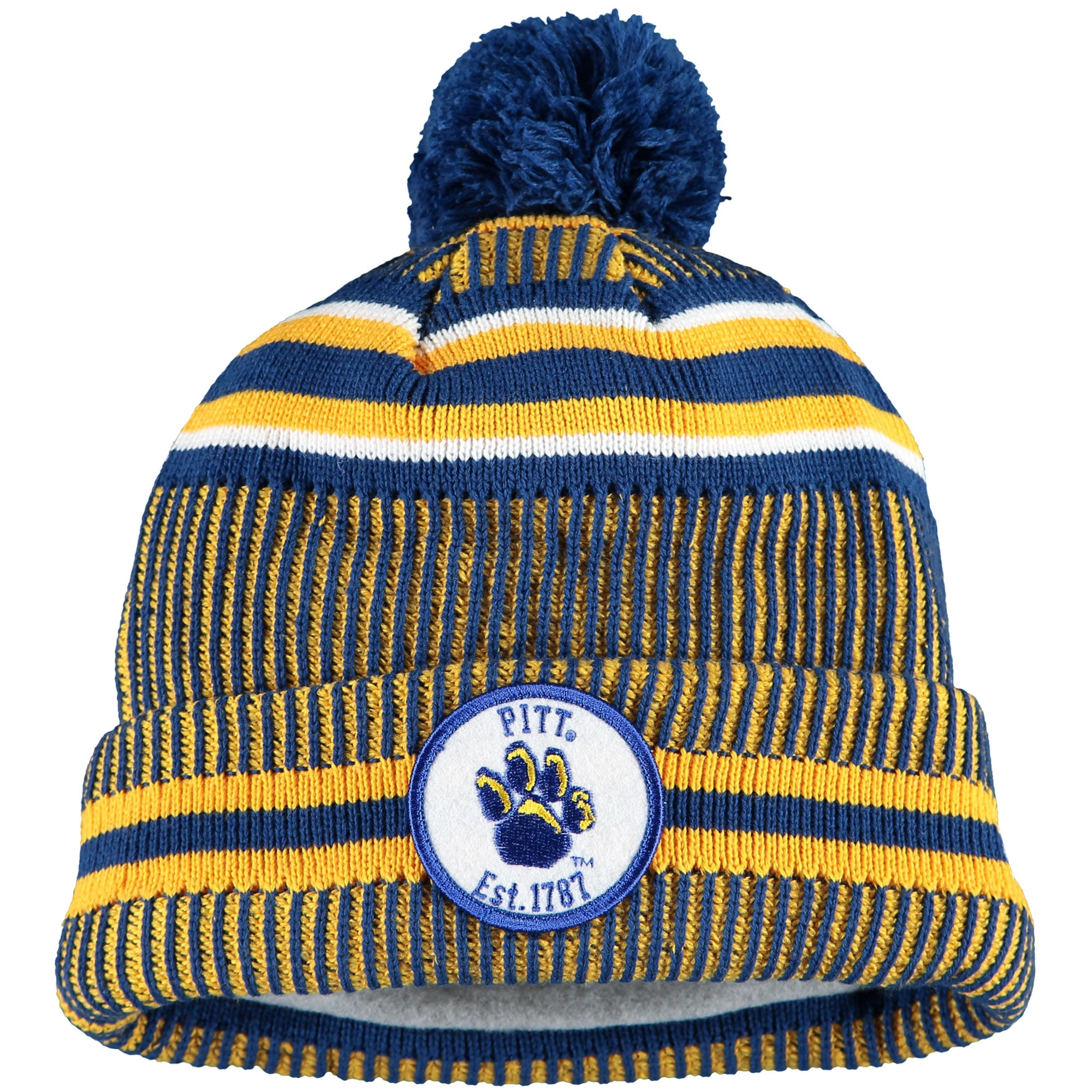 Michaell 2020 New Fans Beanie hat Women Sideline Sport Knit hat Men Winter hat with Pom Knit Hat Cap
