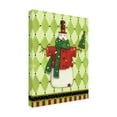 thumbnail image 2 of Trademark Fine Art 'Harlequin Christmas III' Canvas Art by Viv Eisner, 2 of 3