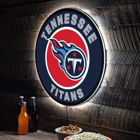 Tennessee Titans LED XL Round Wall D-cor Tennessee Titans LED XL Round Wall D-cor