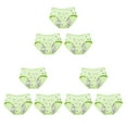 thumbnail image 3 of Sonducket Bragas para el período de los niños con estampado encantador de 3 uds., ropa interior menstrual, calzoncillos, lencería a prueba de Type7 NO7, 3 of 6
